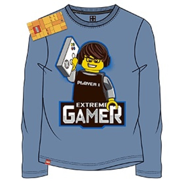 LEGO T-Shirt LICHTBLAUW (M12010198 - Maat 98)