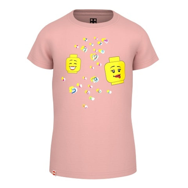 LEGO T-Shirt LICHTROZE (M12010539 - Maat 110)
