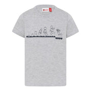 LEGO T-Shirt LICHTGRIJS (LWTINUS 306 - Maat 116)