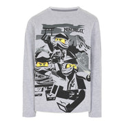 LEGO T-Shirt Ninjago LICHTGRIJS (M12010208 - Maat 92)