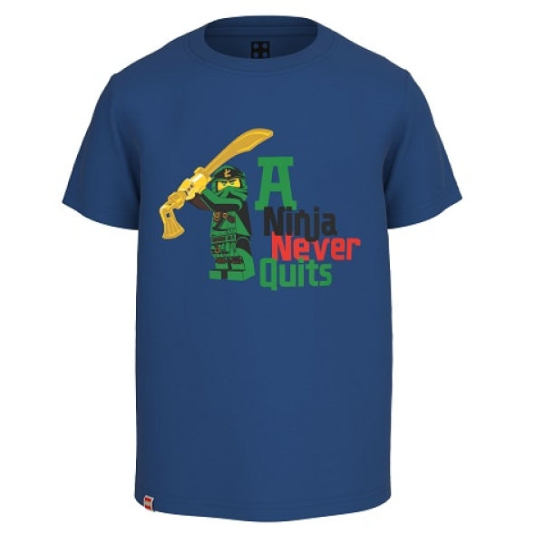 LEGO T-Shirt Ninjago BLAUW (M12010481 - Maat 104)