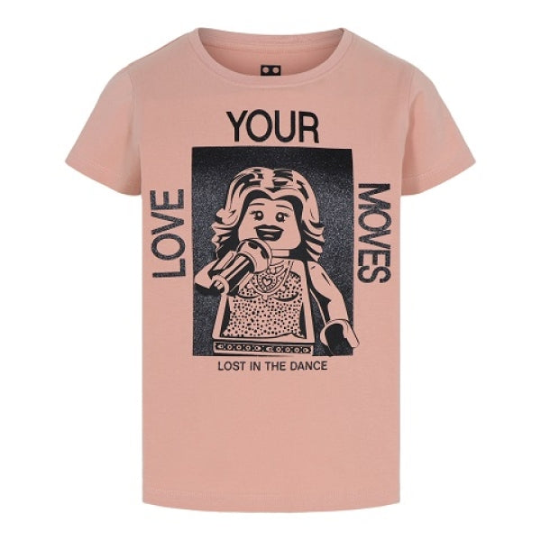 LEGO T-Shirt OUD ROZE (M12010163 - Maat 122)