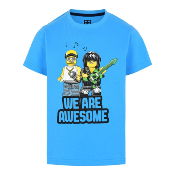 LEGO T-shirt BLAUW (M12010025 - Maat 110)