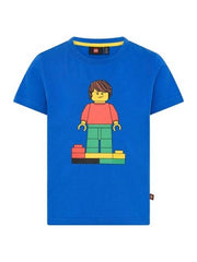 LEGO T-shirt BLAUW (LWTAYLOR 600 - Maat 104)