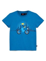 LEGO T-shirt BLAUW (LWTANO 210 - Maat 104)