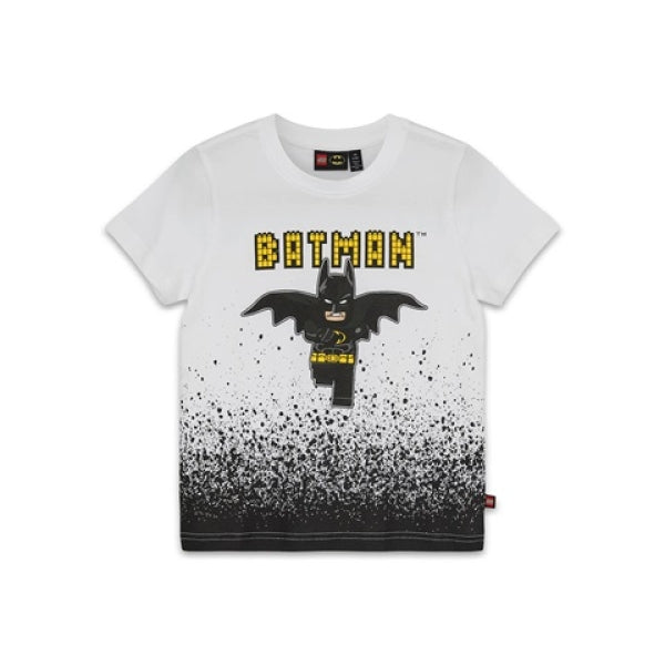LEGO T-shirt Batman WIT (LWTANO 304 - Maat 116)