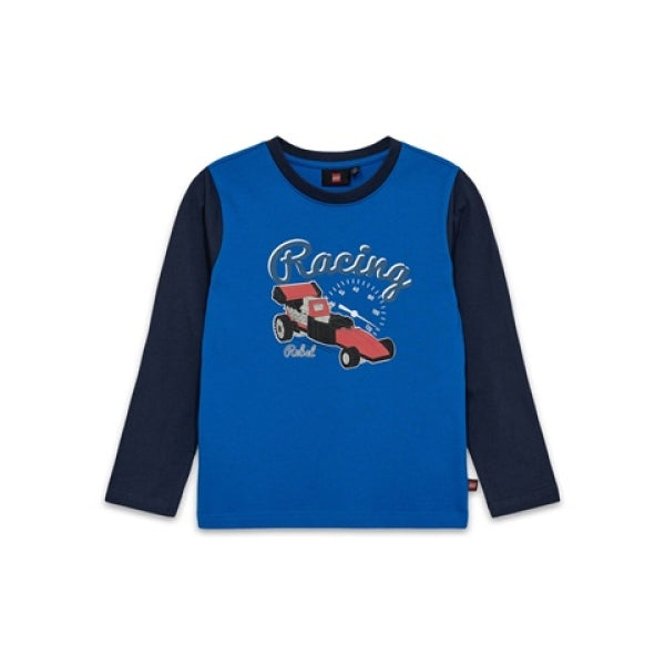 LEGO T-shirt DONKERBLAUW (LWTANO 710 - Maat 110)
