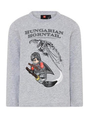 LEGO T-shirt Harry Potter LICHTGRIJS (LWTAYLOR 709 - Maat 122)