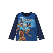 LEGO T-shirt Harry Potter DONKERBLAUW (LWTANO 121 - Maat 122)
