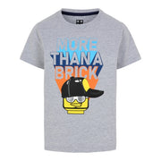 LEGO T-shirt LICHTGRIJS (M12010024 - Maat 104)