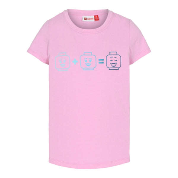 LEGO T-shirt LICHTROZE (LWTEAH 301 - Maat 116)