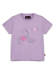 LEGO T-shirt LICHTPAARS (LWTANO 204 - Maat 128)