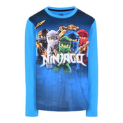 LEGO T-shirt Ninjago BLAUW (M12010033 - Maat 110)