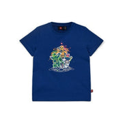 LEGO T-shirt Ninjago DONKERBLAUW (LWTANO 208 - Maat 116)