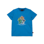 LEGO T-shirt Ninjago MIDDENBLAUW (LWTANO 208 - Maat 128)