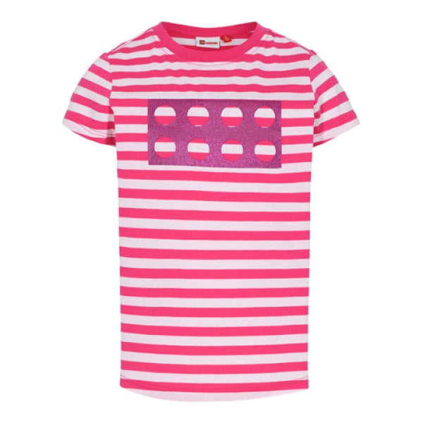 LEGO T-shirt ROZE (LWTEAH 303 - Maat 128)