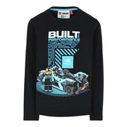 LEGO T-shirt Speed Champions ZWART (M12010157 - Maat 104)
