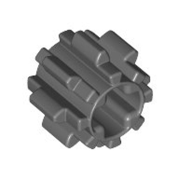 LEGO Tandwiel 8 DONKERGRIJS (100 stuks)