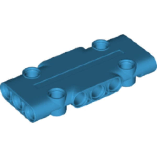 LEGO Technic Paneel 3x7x1 DONKERAZUUR