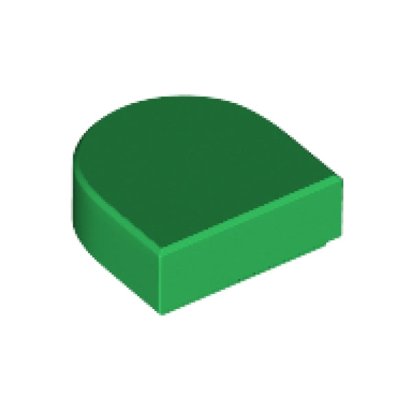 LEGO Tegel 1x1 Halfrond GROEN (100 stuks)