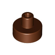 LEGO Tegel 1x1 Rond Staaf Pinhouder BRUIN (100 stuks)
