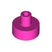 LEGO Tegel 1x1 Rond Staaf Pinhouder DONKERROZE (100 stuks)