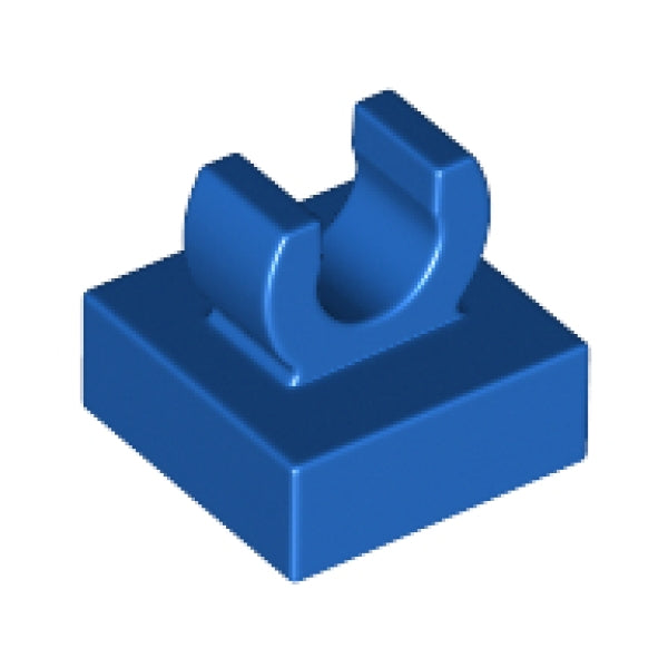 LEGO Tegel 1x1 met Clip BLAUW (100 stuks)