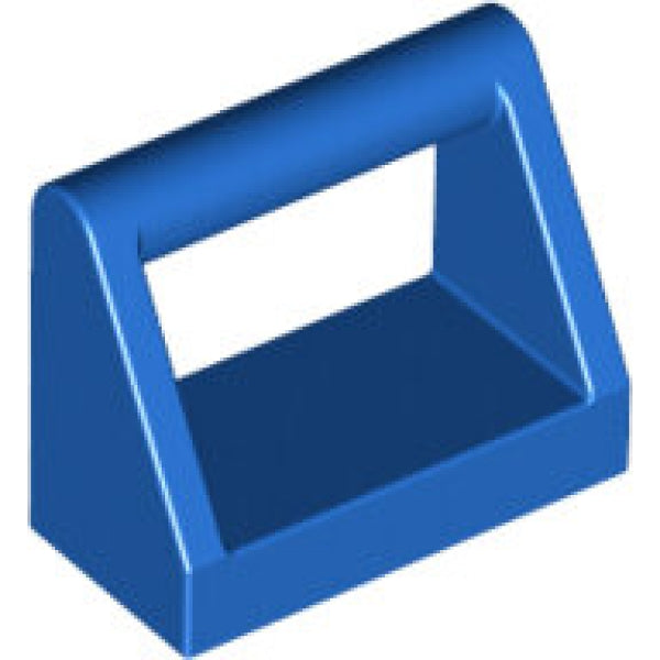 LEGO Tegel 1x2 met Hendel BLAUW (100 stuks)