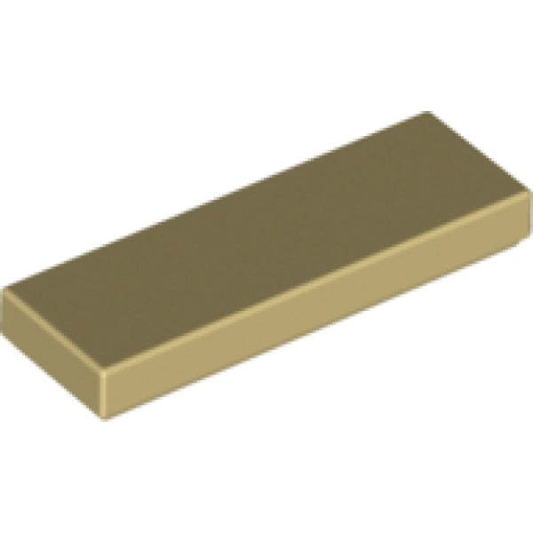 LEGO Tegel 1x3 BEIGE (100 stuks)