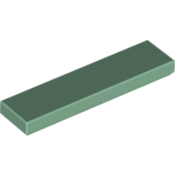 LEGO Tegel 1x4 ZANDGROEN (100 stuks)
