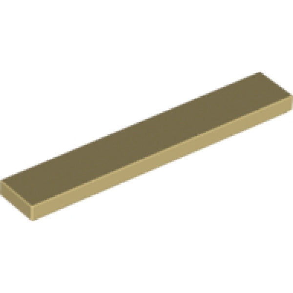 LEGO Tegel 1x6 BEIGE (100 stuks)