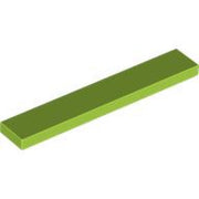 LEGO Tegel 1x6 LIMEGROEN (100 stuks)