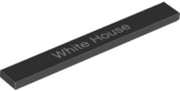LEGO Tegel 1x8 White House
