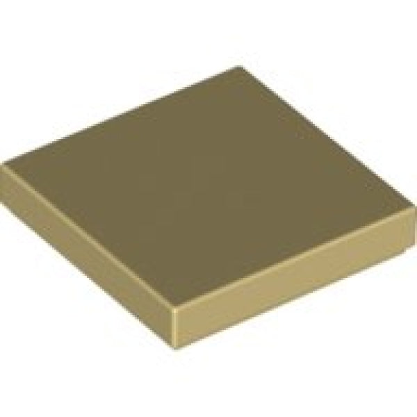 LEGO Tegel 2x2 BEIGE (100 stuks)