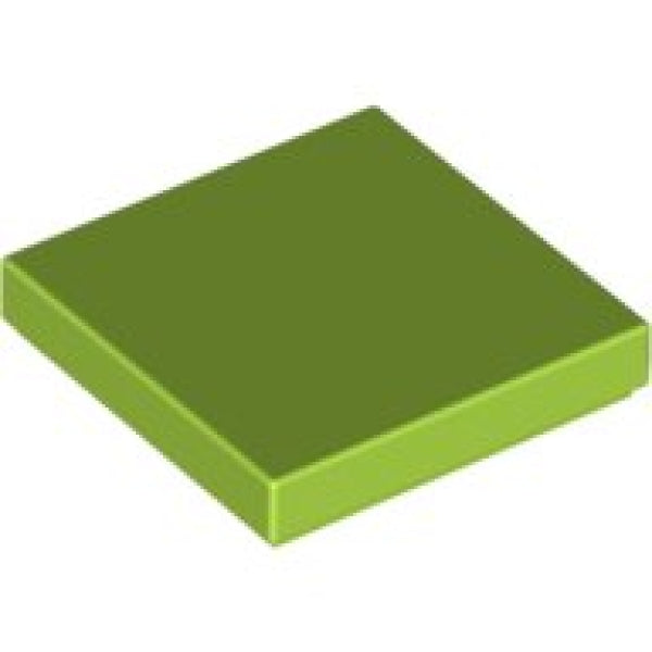 LEGO Tegel 2x2 LIMEGROEN (100 stuks)