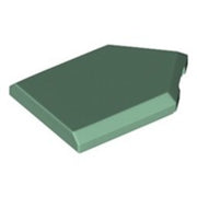 LEGO Tegel 2x3 Vijfhoekig ZANDGROEN (100 stuks)