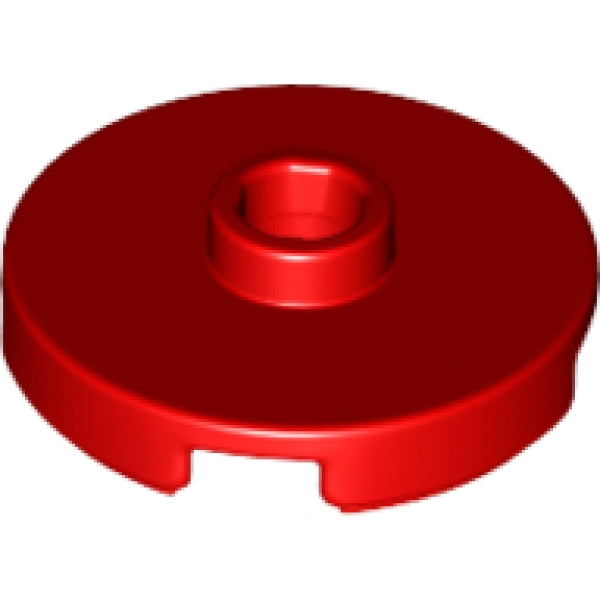 LEGO Tegel Rond 2x2 met Nop ROOD (100 stuks)
