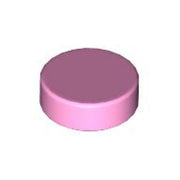 LEGO Tegel Rond 1x1 LICHTROZE (100 stuks)