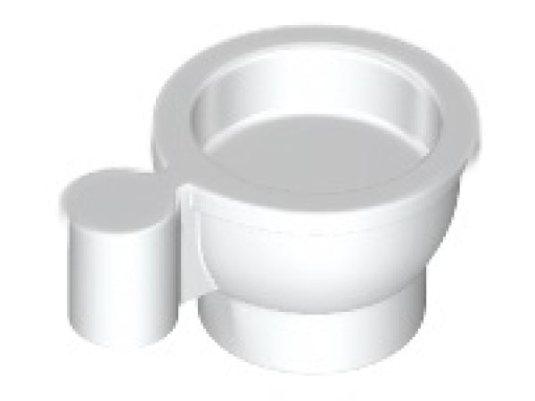 LEGO Theekopje WIT (10 stuks)