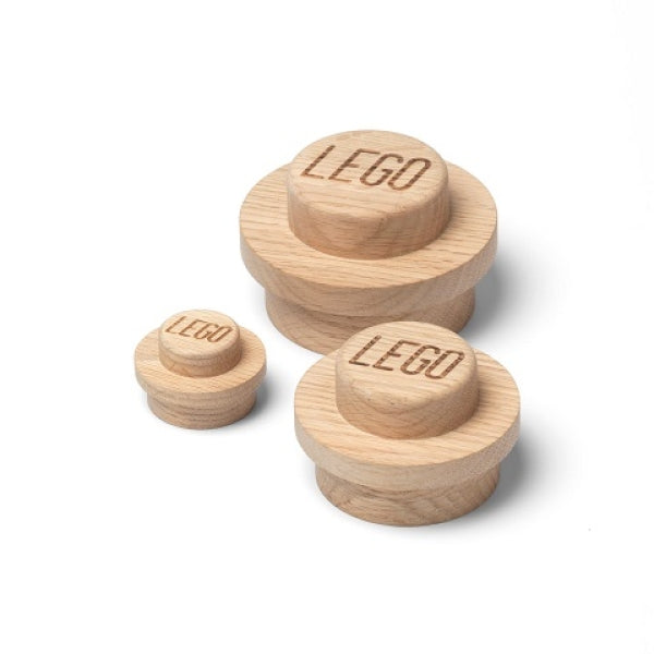 LEGO Wandhaak Set LICHT EIKENHOUT