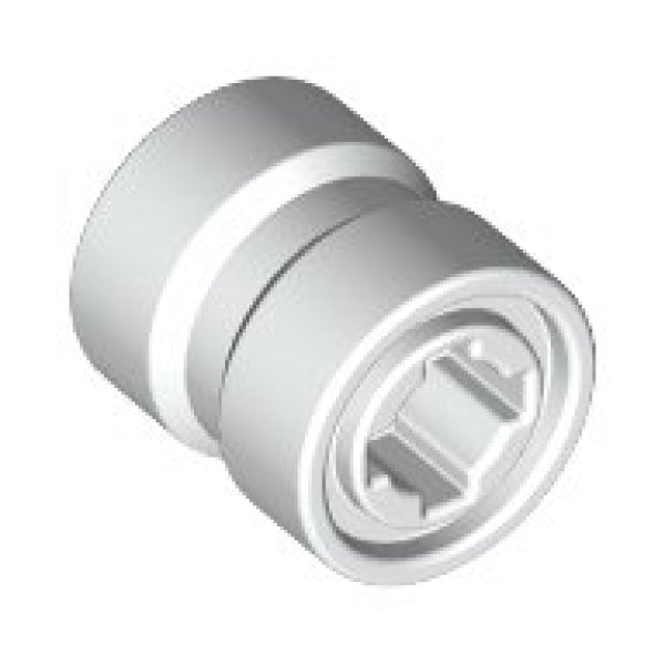LEGO Wiel 8Dx9 WIT (100 stuks)