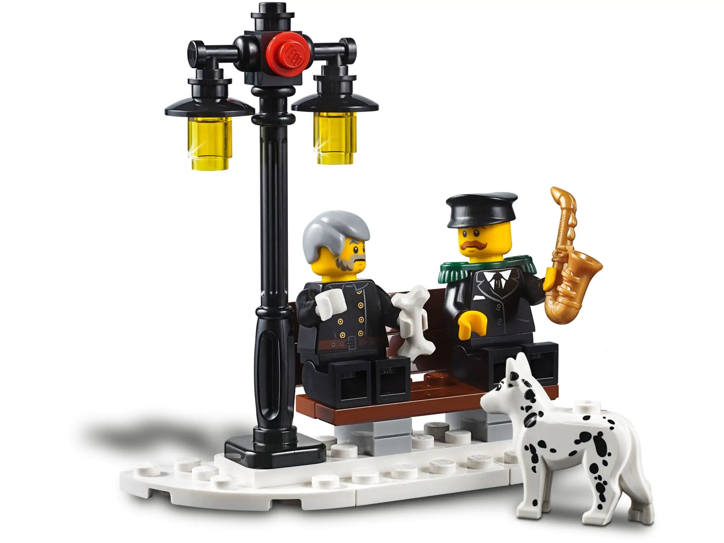 LEGO 10263 Brandweerkazerne in winterdorp